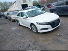 2019 Honda Accord Lx White vin: 1HGCV1F14KA047423
