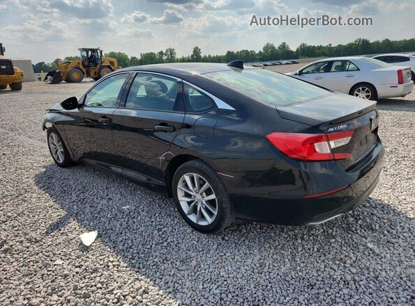 1HGCV1F14NA021702 2022 HONDA ACCORD Black Հետևի ձախ