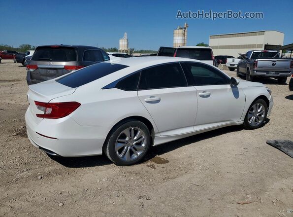 1HGCV1F15KA011935 2019 HONDA ACCORD Белый Задняя правая четверть