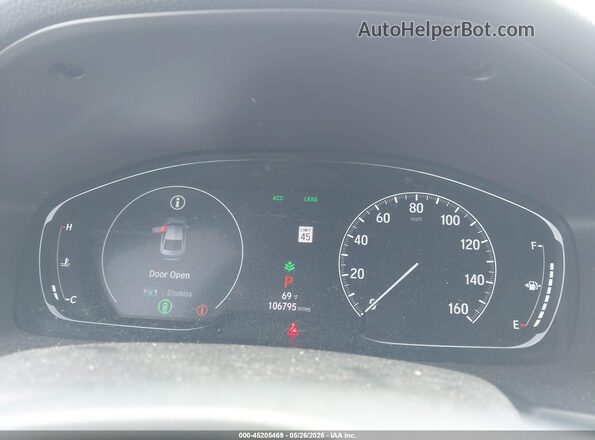 1HGCV1F15LA001973 2020 HONDA ACCORD Серебряный Вид задних сидений
