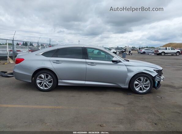 1HGCV1F15LA001973 2020 HONDA ACCORD Серебряный Вид задней части салона