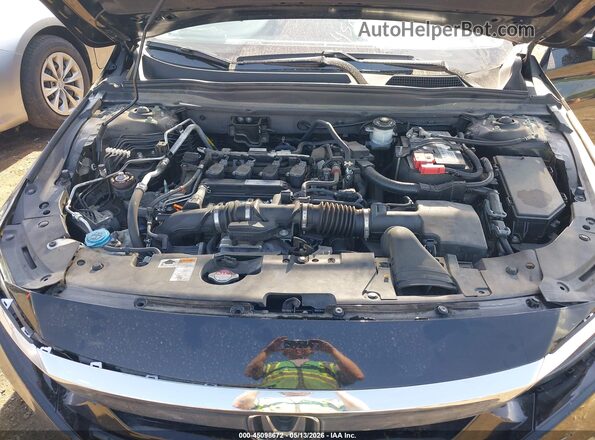 1HGCV1F15LA032690 2020 HONDA ACCORD Черный Вид сзади