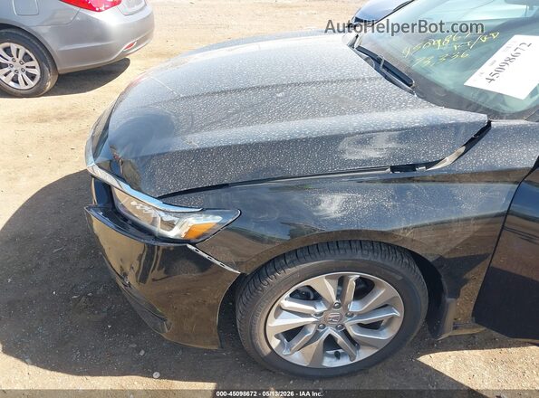 1HGCV1F15LA032690 2020 HONDA ACCORD Черный Вид спереди