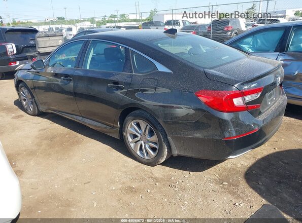 1HGCV1F15LA032690 2020 HONDA ACCORD Черный Задняя левая четверть
