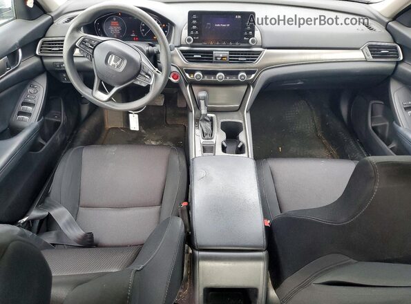 1HGCV1F16JA196852 2018 HONDA ACCORD Silver Вид панелі приладів