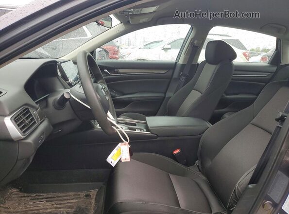 1HGCV1F16KA006016 2019 HONDA ACCORD Gray Vista interior delantera