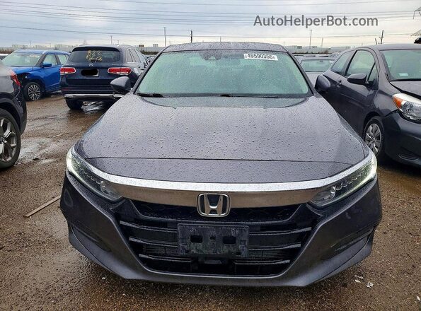 1HGCV1F16KA006016 2019 HONDA ACCORD Gray Vista frontal
