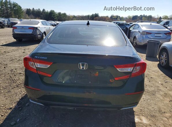 1HGCV1F16KA061159 2019 HONDA ACCORD Black Widok z tyłu