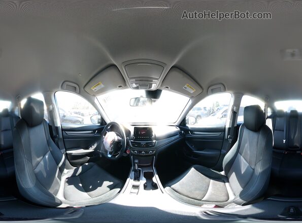 1HGCV1F16KA061159 2019 HONDA ACCORD Black Widok naklejki z numerem VIN