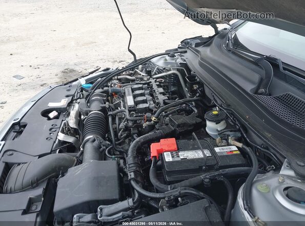 1HGCV1F16KA111378 2019 HONDA ACCORD Silver Widok z tyłu