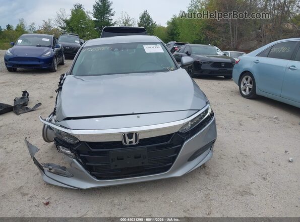 1HGCV1F16KA111378 2019 HONDA ACCORD Silver Widok wnętrza z tyłu
