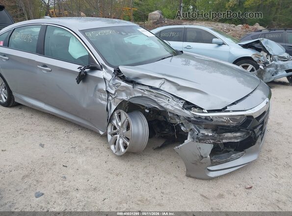 1HGCV1F16KA111378 2019 HONDA ACCORD Silver Przód prawy