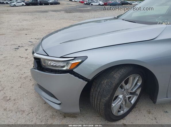 1HGCV1F16KA111378 2019 HONDA ACCORD Silver 