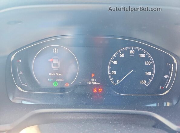 1HGCV1F16LA093109 2020 HONDA ACCORD Black Սարքավորումների վահանակի տեսք