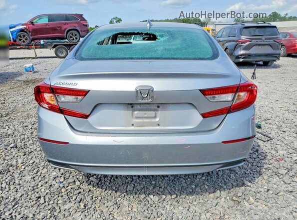 1HGCV1F16MA116468 2021 HONDA ACCORD Silver Widok z tyłu