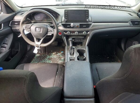1HGCV1F16MA116468 2021 HONDA ACCORD Silver Widok deski rozdzielczej