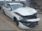 2018 Honda Accord Lx White vin: 1HGCV1F17JA205297