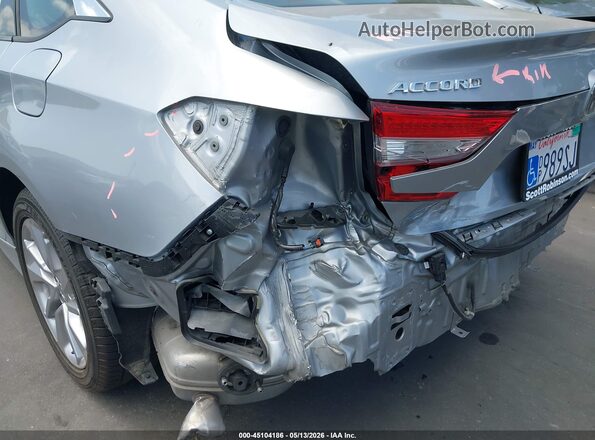1HGCV1F18JA123739 2018 HONDA ACCORD Silver 