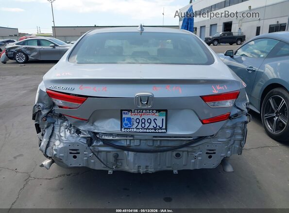 1HGCV1F18JA123739 2018 HONDA ACCORD Silver 
