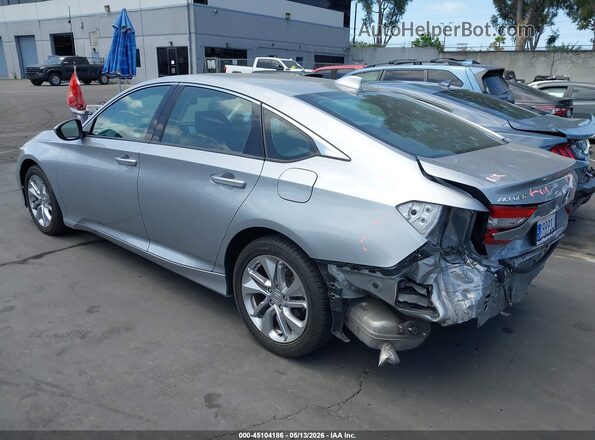 1HGCV1F18JA123739 2018 HONDA ACCORD Silver Tył lewy