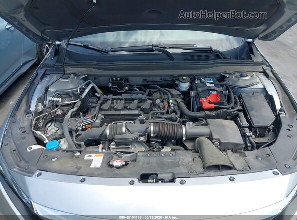 1HGCV1F18JA123739 2018 HONDA ACCORD Silver Widok z tyłu