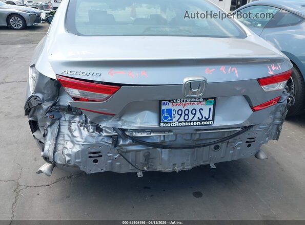 1HGCV1F18JA123739 2018 HONDA ACCORD Silver 