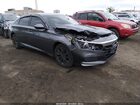 2019 Honda Accord Lx Gray vin: 1HGCV1F18KA048509