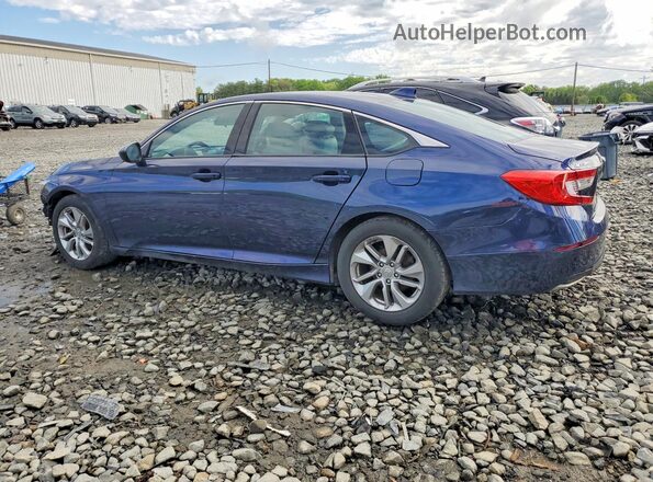 1HGCV1F18KA050518 2019 HONDA ACCORD Синий Задняя левая четверть