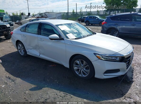 1HGCV1F18LA099381 2020 HONDA ACCORD Белый Передняя правая четверть