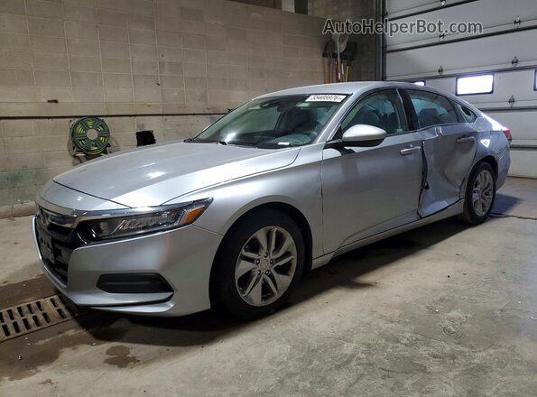 1HGCV1F18LA127762 2020 HONDA ACCORD Silver Vista tres cuartos delantera izquierda