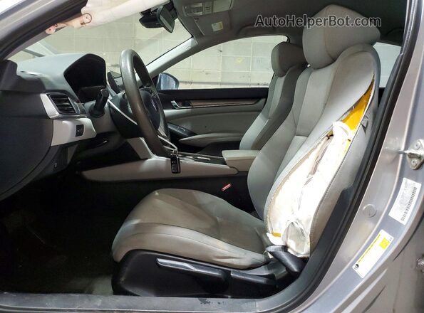 1HGCV1F18LA127762 2020 HONDA ACCORD Silver Vista interior delantera