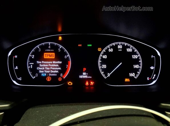 1HGCV1F18LA127762 2020 HONDA ACCORD Silver Vista del cuadro de instrumentos
