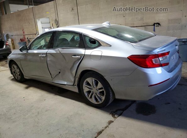 1HGCV1F18LA127762 2020 HONDA ACCORD Silver Trasero izquierdo