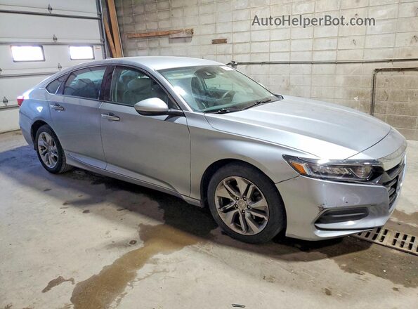 1HGCV1F18LA127762 2020 HONDA ACCORD Silver Delantero derecho