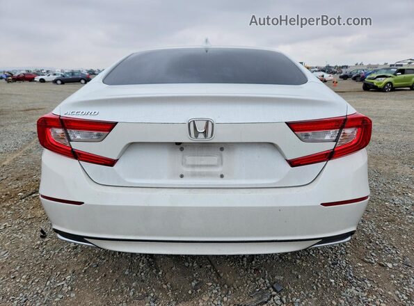 1HGCV1F18MA010345 2021 HONDA ACCORD White Вид ззаду