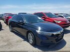 2018 Honda Accord Lx Black vin: 1HGCV1F19JA102057