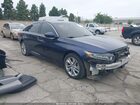 2018 Honda Accord Lx Blue vin: 1HGCV1F19JA194142