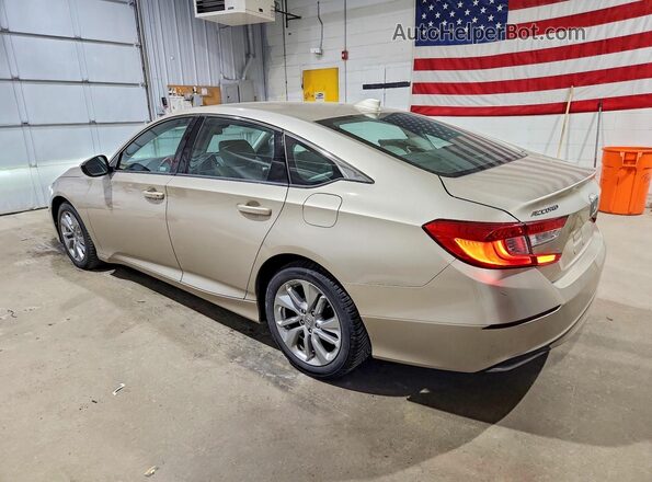 1HGCV1F19KA104179 2019 HONDA ACCORD Tan Задня ліва чверть