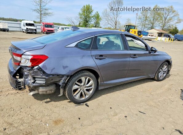 1HGCV1F19KA154063 2019 HONDA ACCORD Gray Հետևի աջ