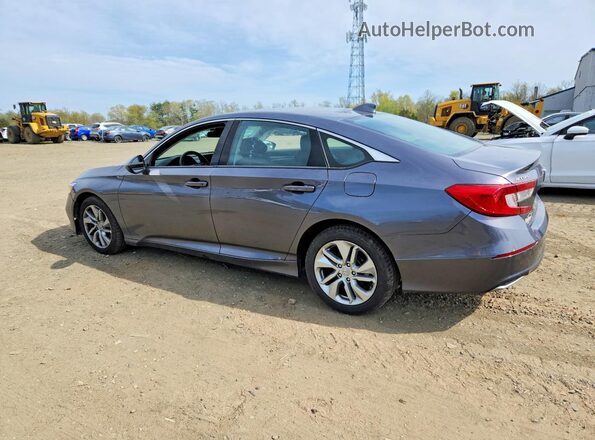 1HGCV1F19KA154063 2019 HONDA ACCORD Gray Հետևի ձախ