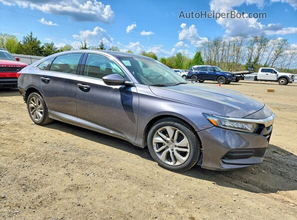 1HGCV1F19KA154063 2019 HONDA ACCORD Gray Առջևի աջ