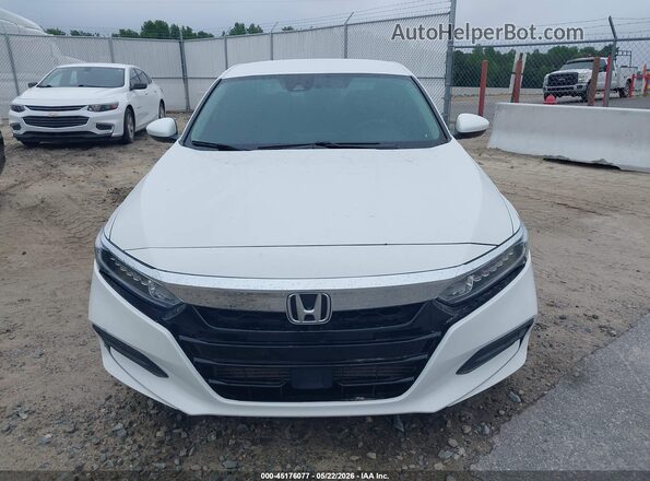 1HGCV1F19LA050433 2020 HONDA ACCORD White Widok z przodu