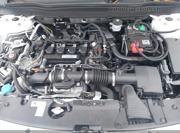 1HGCV1F19LA050433 2020 HONDA ACCORD White Widok z tyłu
