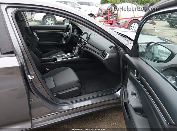 1HGCV1F19MA021998 2021 HONDA ACCORD Серый Вид салона спереди