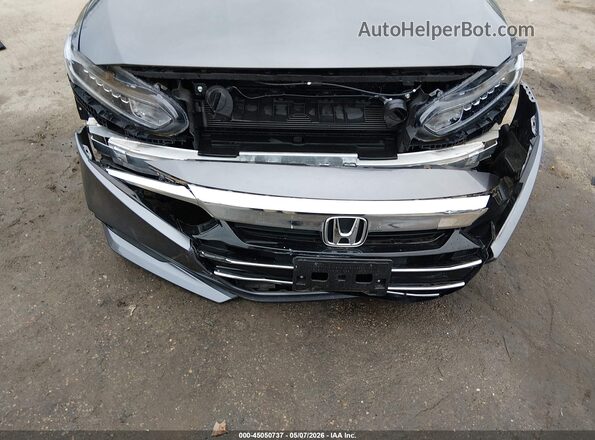 1HGCV1F19MA021998 2021 HONDA ACCORD Серый Вид спереди