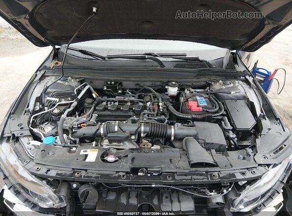 1HGCV1F19MA021998 2021 HONDA ACCORD Серый Вид сзади