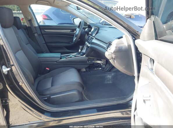 1HGCV1F19MA057836 2021 HONDA ACCORD Black Vista interior delantera