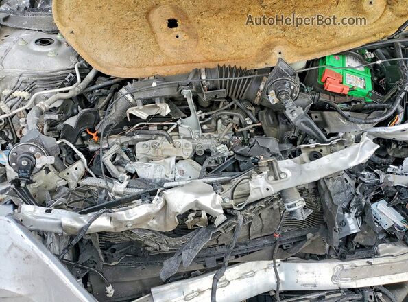 1HGCV1F19MA068433 2021 HONDA ACCORD Серебряный Вид задней части салона