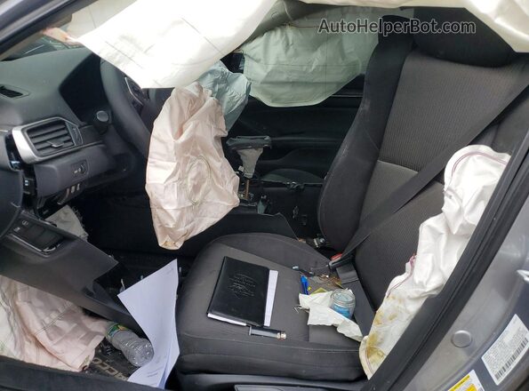 1HGCV1F19MA068433 2021 HONDA ACCORD Серебряный Вид салона спереди