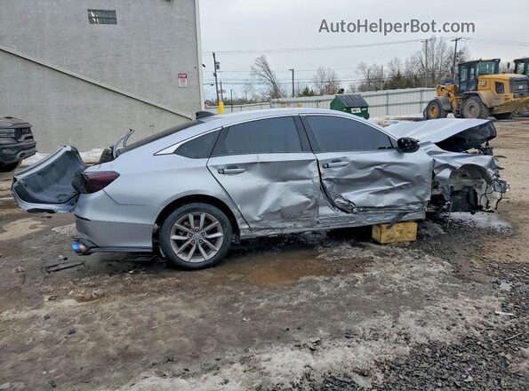 1HGCV1F19MA068433 2021 HONDA ACCORD Серебряный Задняя правая четверть